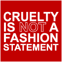 Animal Right T-Shirt: Cruelty Is Not A Fashion Statement