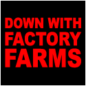 Vegan T-Shirt: Down With Factory Farms T-Shirts