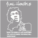 Jimi Hendrix Peace T-Shirt