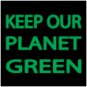 Keep Our Planet Green Environmental T-Shirt